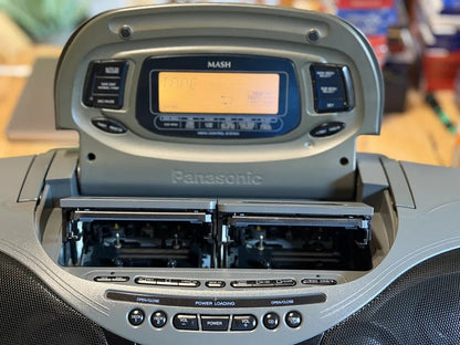 Panasonic RX-DT 75 Rare Vintage MINT Boombox Cassette Serviced Serviced