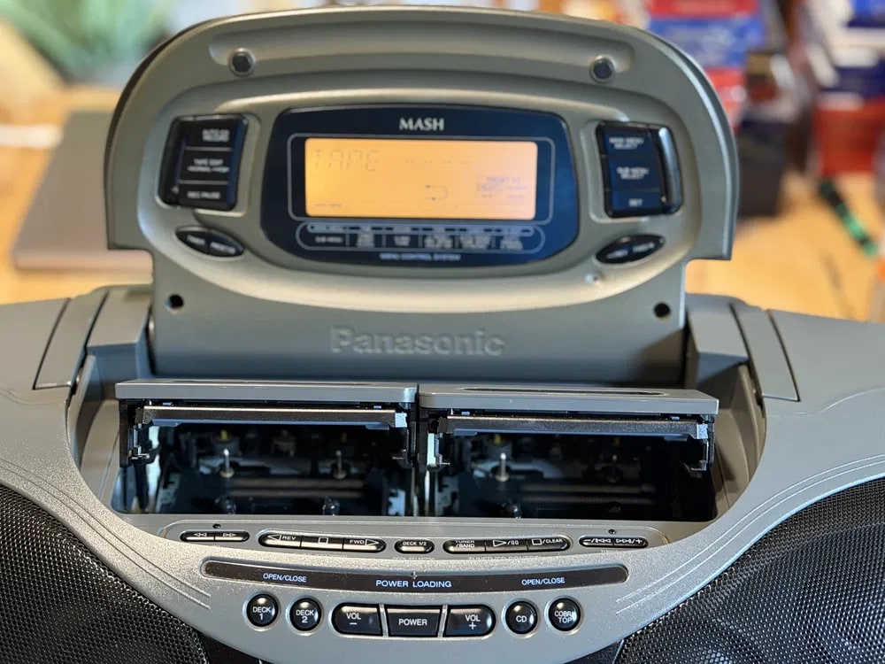 Panasonic RX-DT 75 Rare Vintage MINT Boombox Cassette Serviced Warranty Serviced