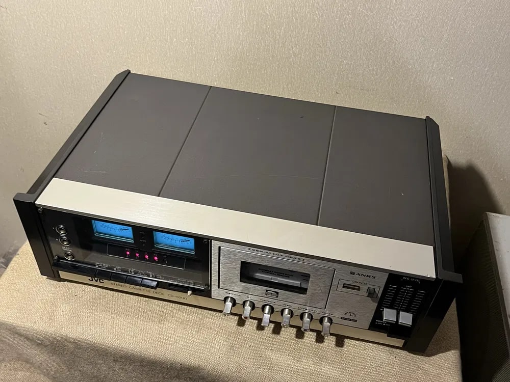 JVC CD-S200E Rare Vintage Cassette Deck Stereo Hi-Fi Analog VU Meters