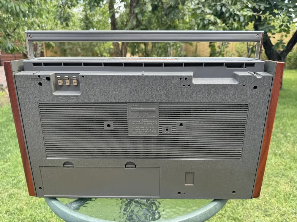 National RX-5700 Rare Vintage MINT Cassette Deck Boombox  Warranty Serviced