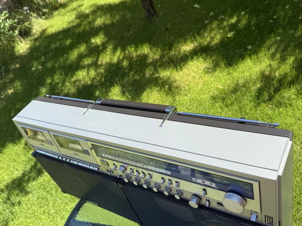 Sharp GF-1000 Rare Vintage Boombox Serviced Warranty Fully Working Cassette