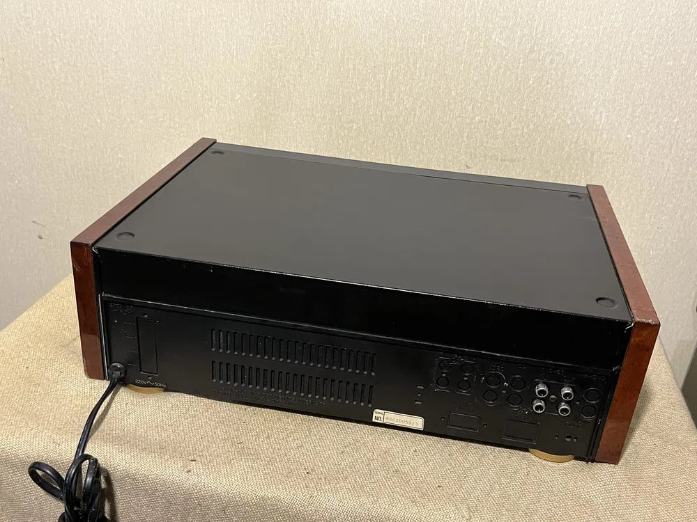 SCHNEIDER 6100DC Rare Vintage Double Cassette Deck Working Tape Player