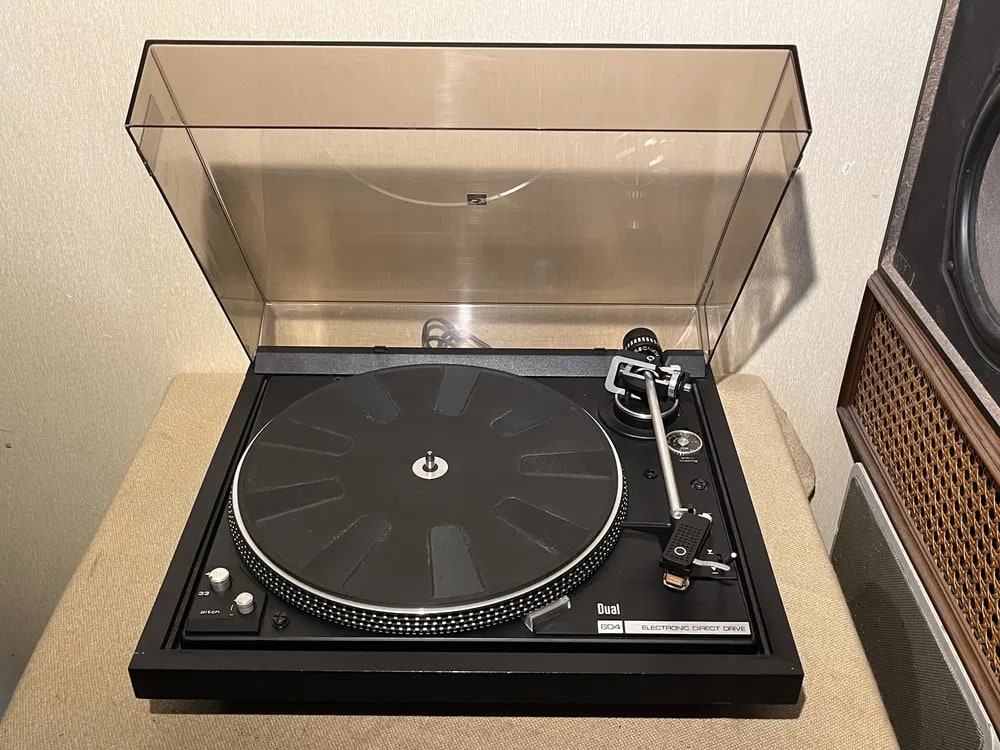DUAL CS-604 Rare Vintage Turntable Serviced Warranty Direct Drive Tested