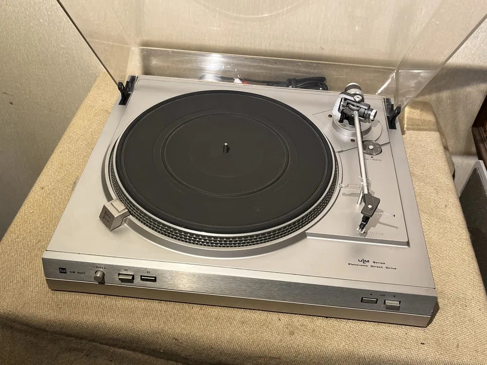 DUAL CS-607 Rare Vintage Turntable Warranty Direct Drive ULM Hi-Fi