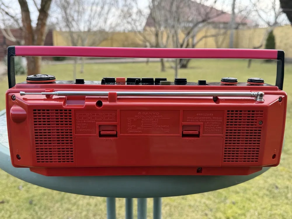 Sanyo U4-S10 Rare Vintage MINT Boombox Serviced Tested Stereo Radio