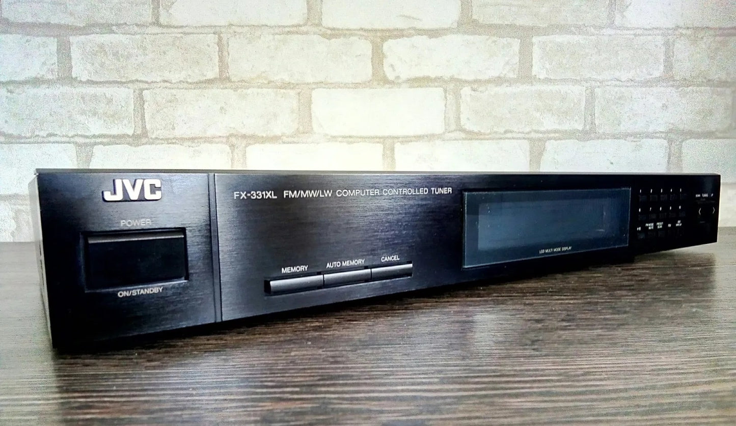 JVC FX-331XLBK Rare Vintage Stereo Tuner Warranty