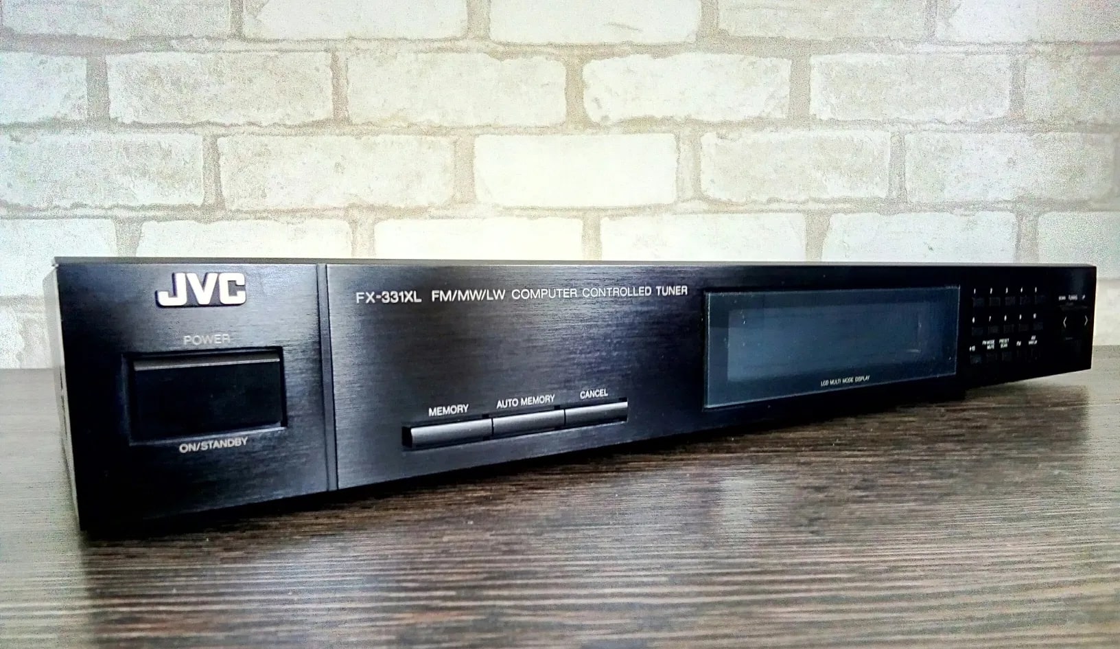 JVC FX-331XLBK Rare Vintage Stereo Tuner Warranty