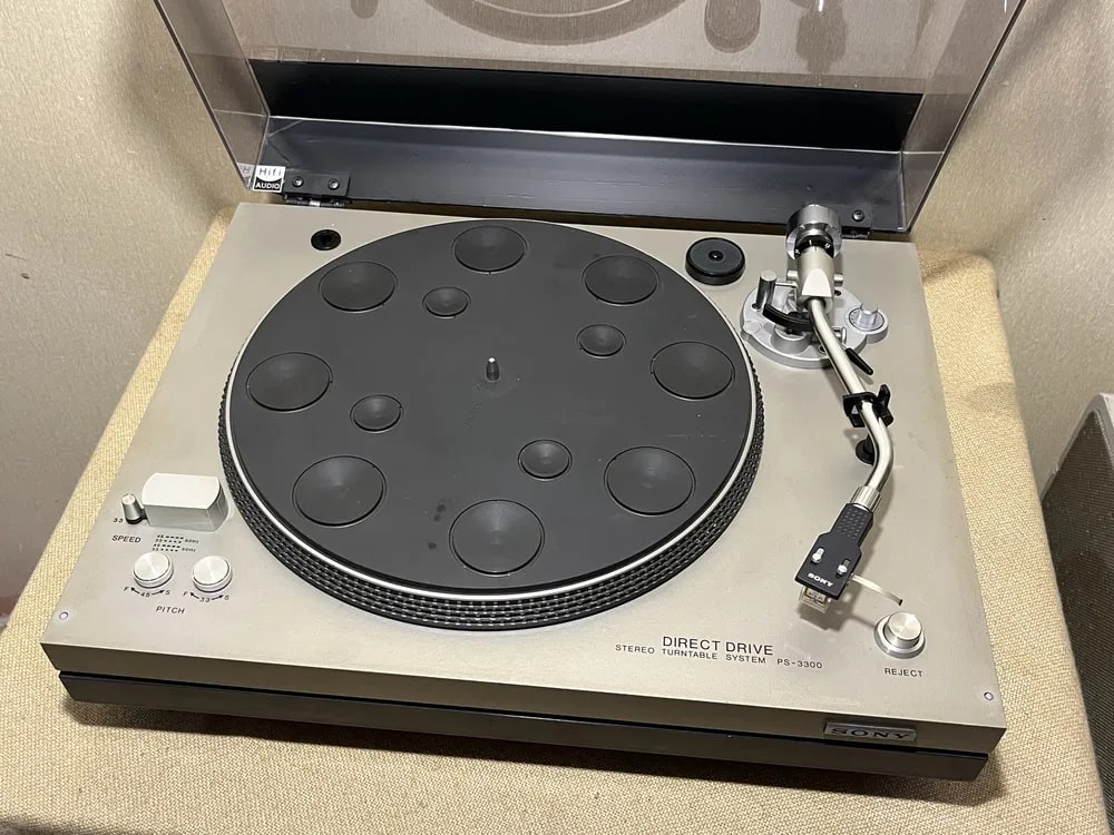 Sony PS-3300 Rare Vintage Direct Drive Turntable Magnedisc Analog Hi-Fi