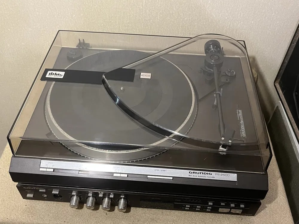 Technics / Grundig PS-2500 / SR-1000 / Box M600 PS-2500 Rare Vintage Warranty