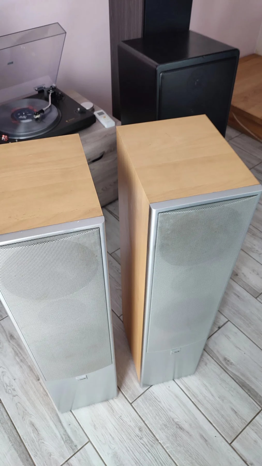 Canton LE 107 Rare Vintage Floorstanding Speakers Working Stereo Hi-Fi