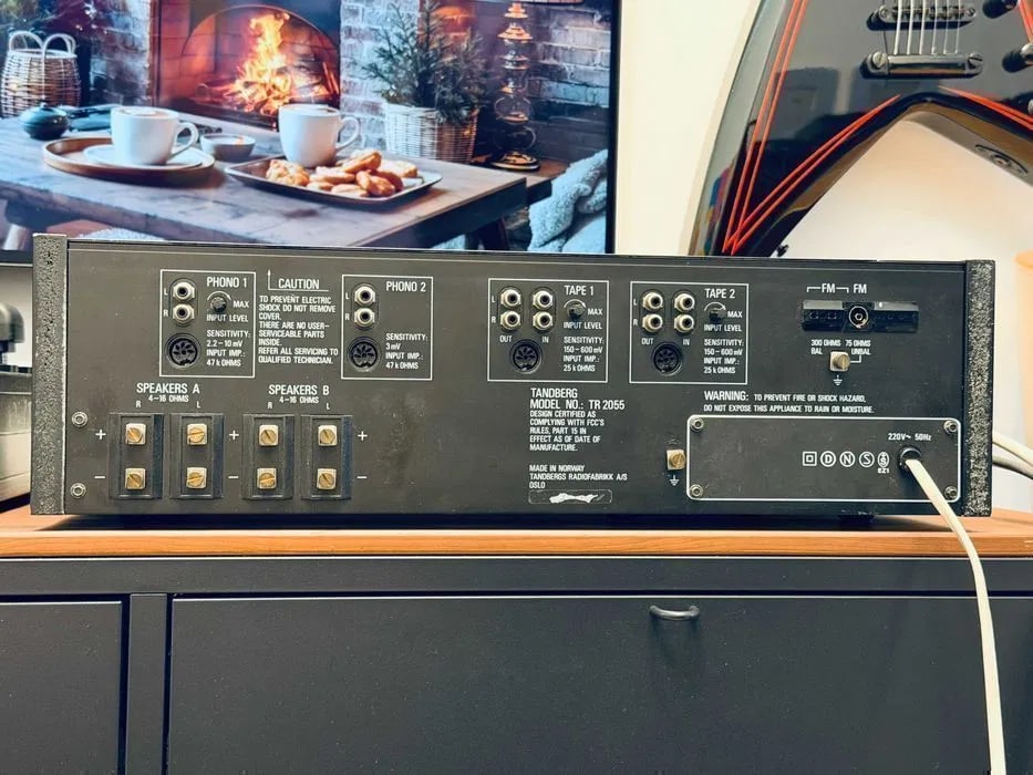 Tandberg TR-2055 - Rare Vintage Stereo Receiver FM Tuner Norway HiFi Audio 1976