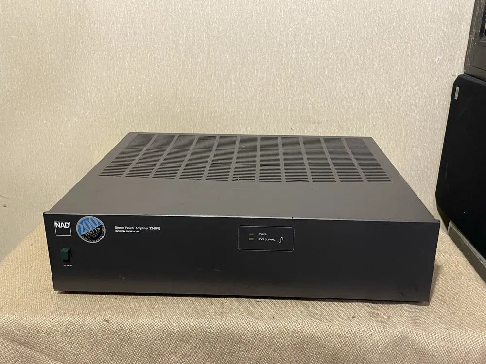 NAD 2240PE Rare Vintage Power Amplifier Working Stereo Hi-Fi