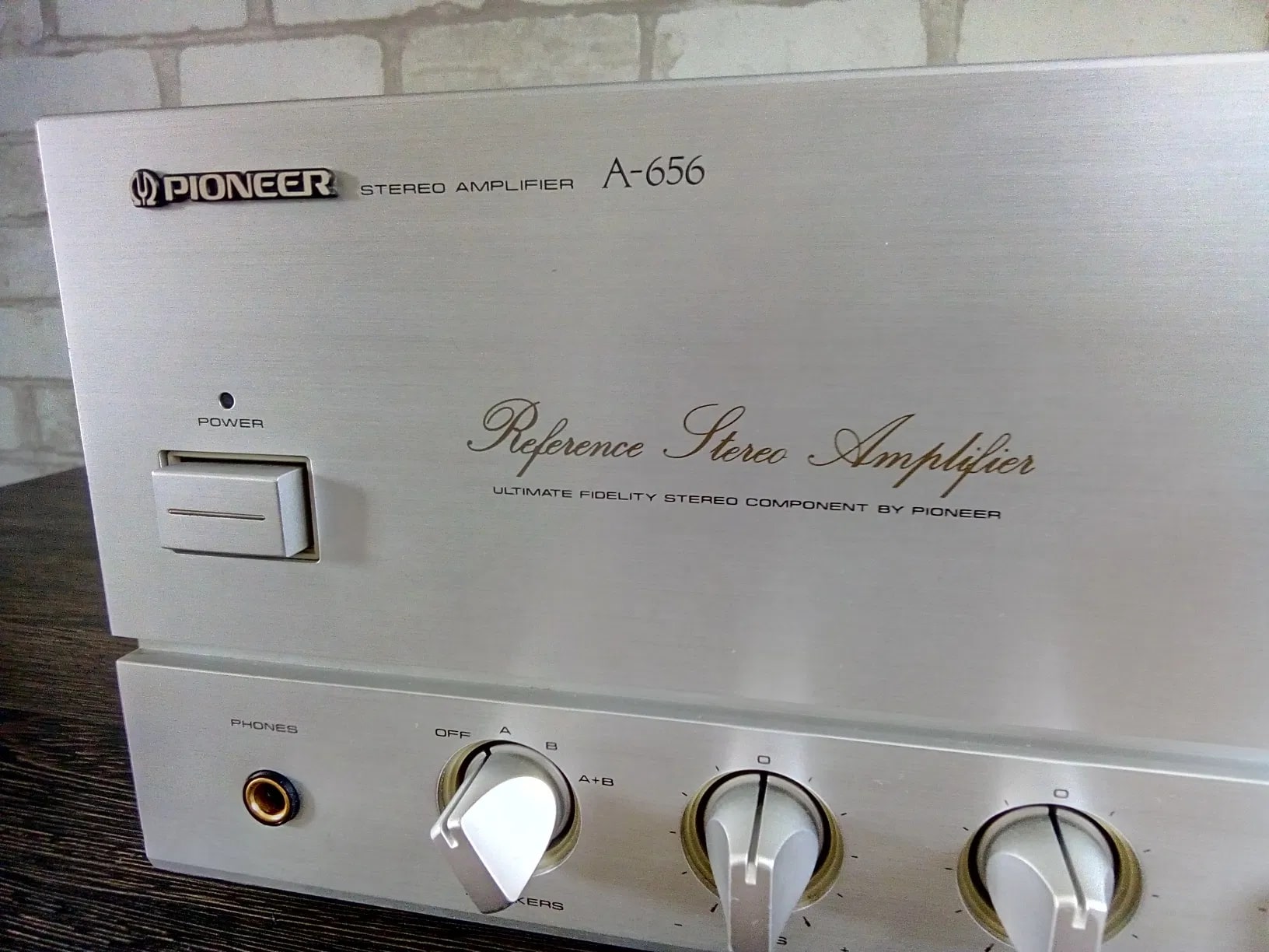Pioneer A-656 Rare Vintage Stereo Integrated Amplifier Serviced Serviced