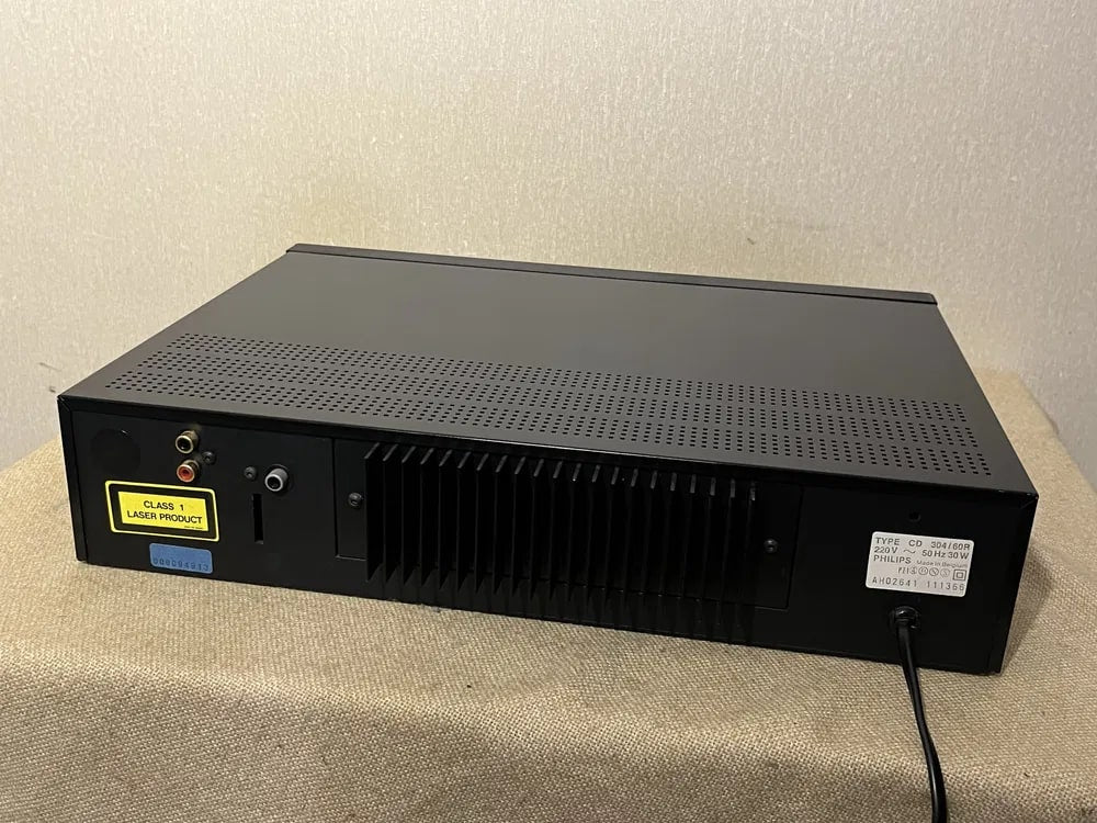 PHILIPS CD-304 Rare Vintage CD Player Working TDA1541 CDM-1 Remote Warranty