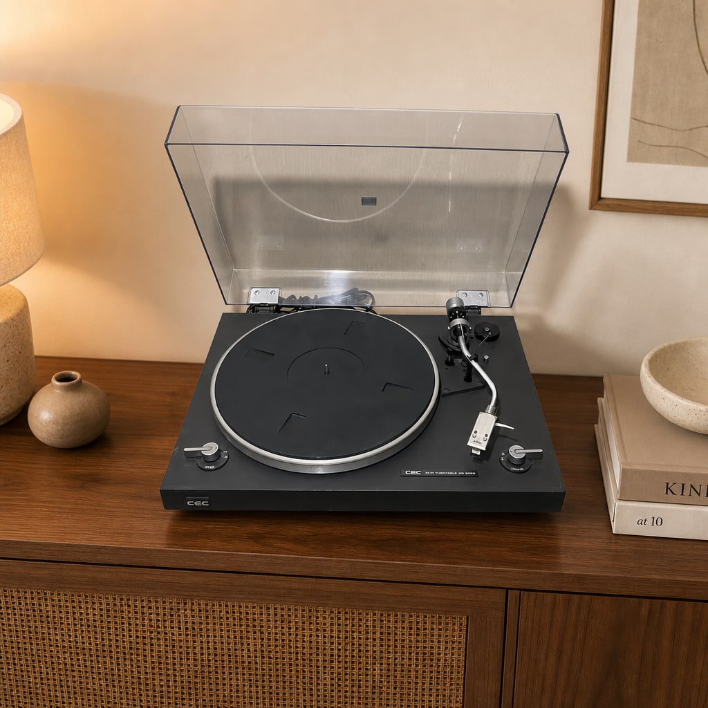 C.E.C. BD-2200 Rare Vintage Turntable Serviced Warranty Tested Serviced