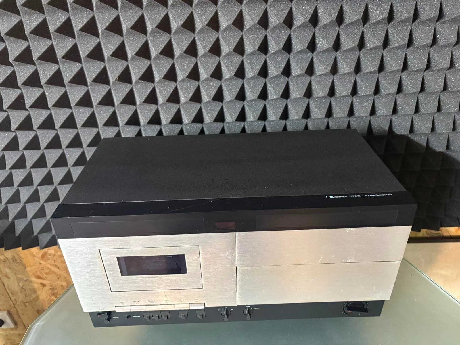 Nakamichi 700ZXE Rare Vintage Cassette Deck Serviced 3-Head 100 Days Warranty