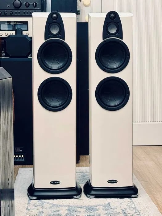 Wharfedale Jade 5 Rare England Floor Boxed Speakers Warranty White Gloss