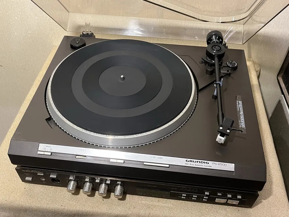 Technics / Grundig PS-2500 / SR-1000 / Box M600 PS-2500 Rare Vintage Warranty