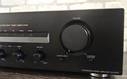 Sony TA-FE570 Rare Vintage Integrated Stereo Amplifier Serviced