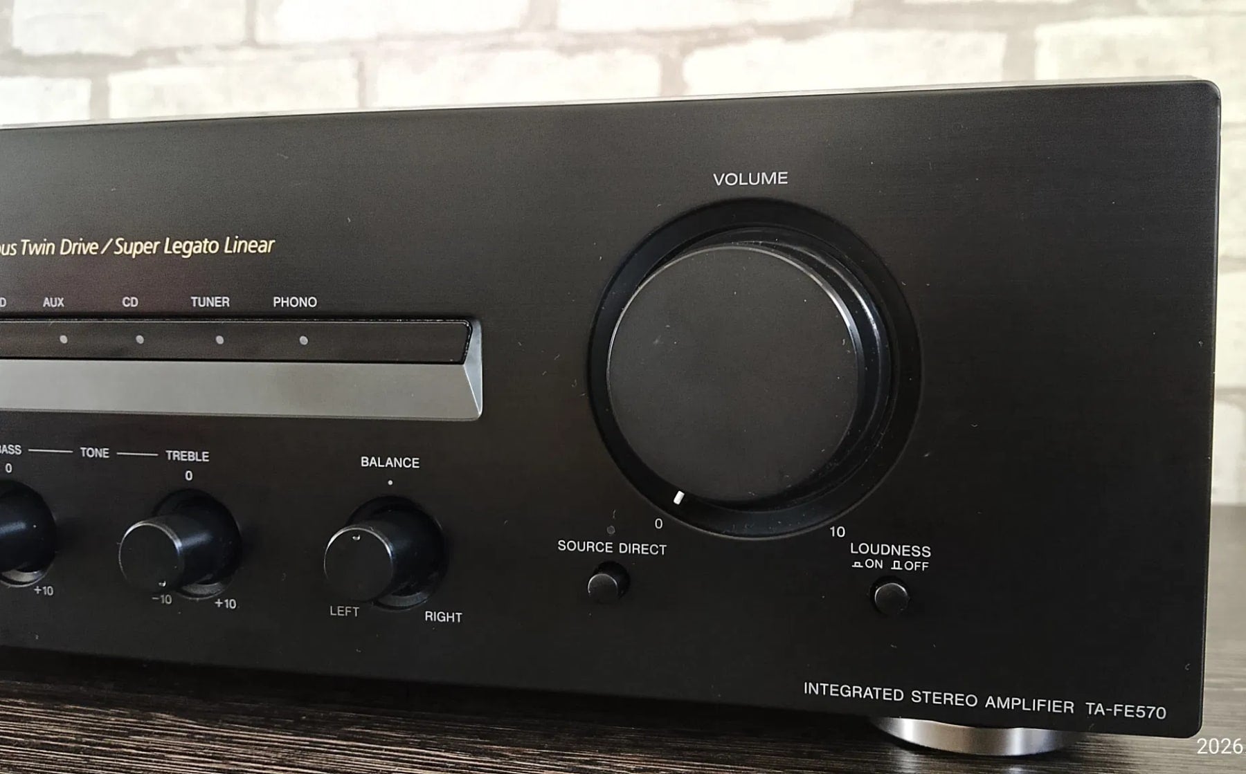 Sony TA-FE570 Rare Vintage Integrated Stereo Amplifier Serviced Warranty