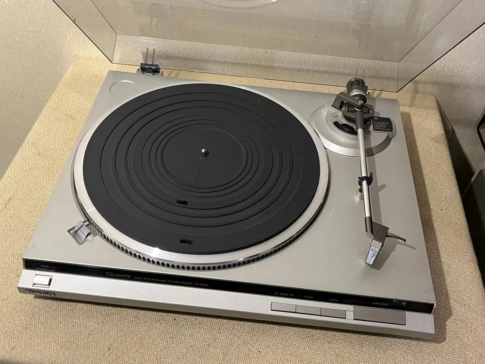 TECHNICS SL-QD33 Rare MINT Vintage Turntable Tested Warranty Quartz Direct Drive
