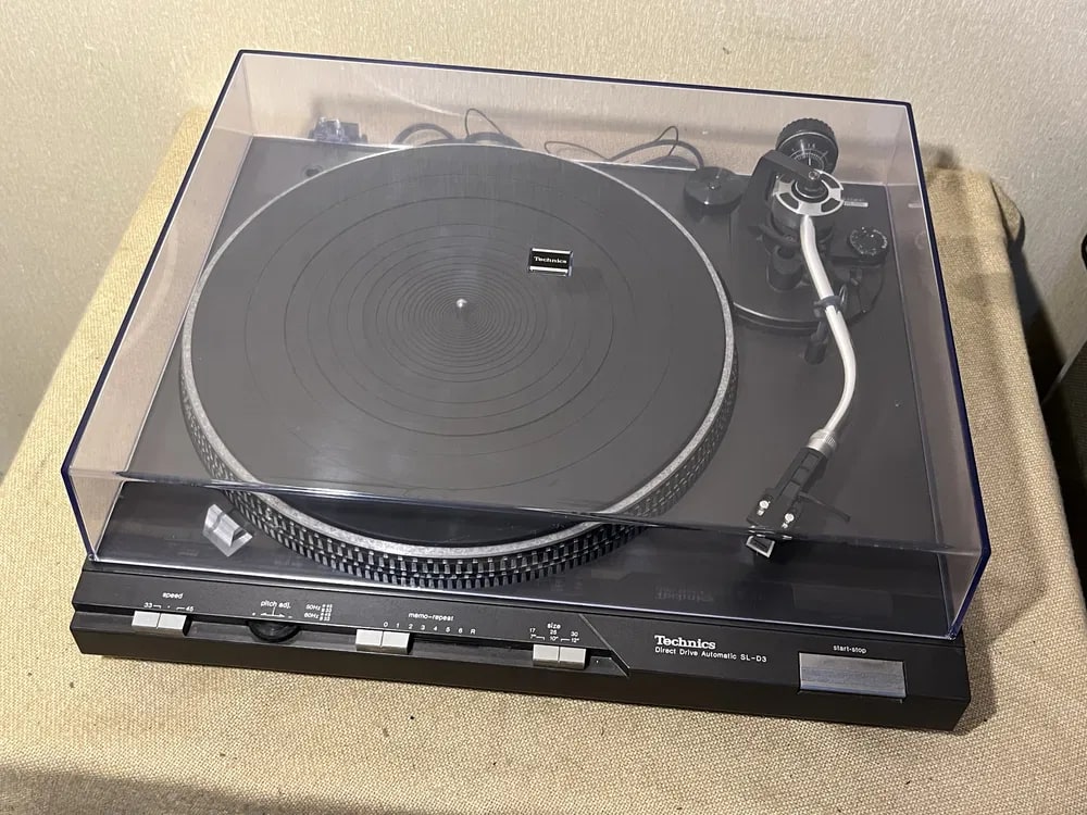 Technics SL-D3 Rare Vintage Turntable Tested Direct Drive Full Warranty