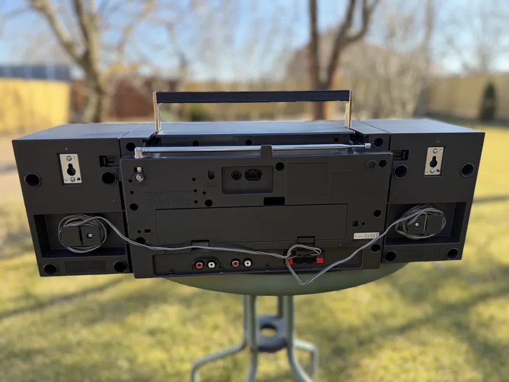 National RX-C47F Rare Vintage Mint Japan Boombox Getto blaster Warranty Tested