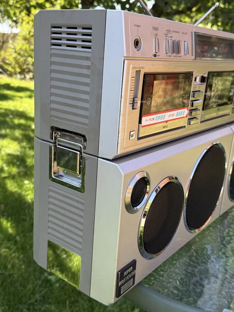 Toshiba RT-S 98 Rare Vintage Boombox Getto blaster Warranty Cassette Serviced