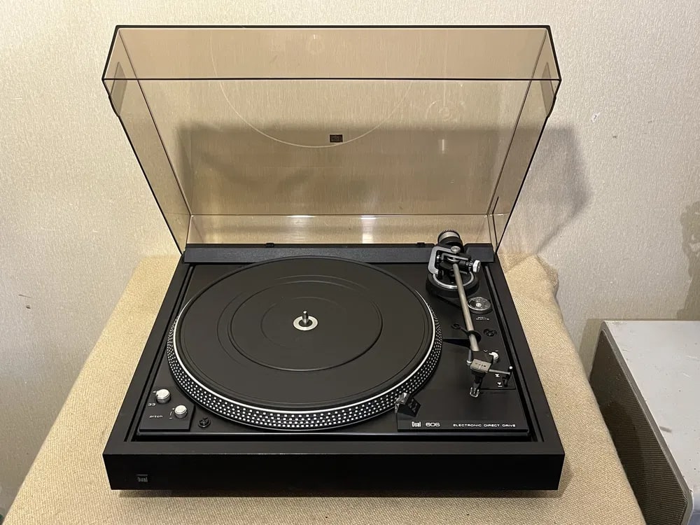 DUAL CS-606 Rare Vintage Direct Drive Turntable Hi-Fi Stereo Warranty