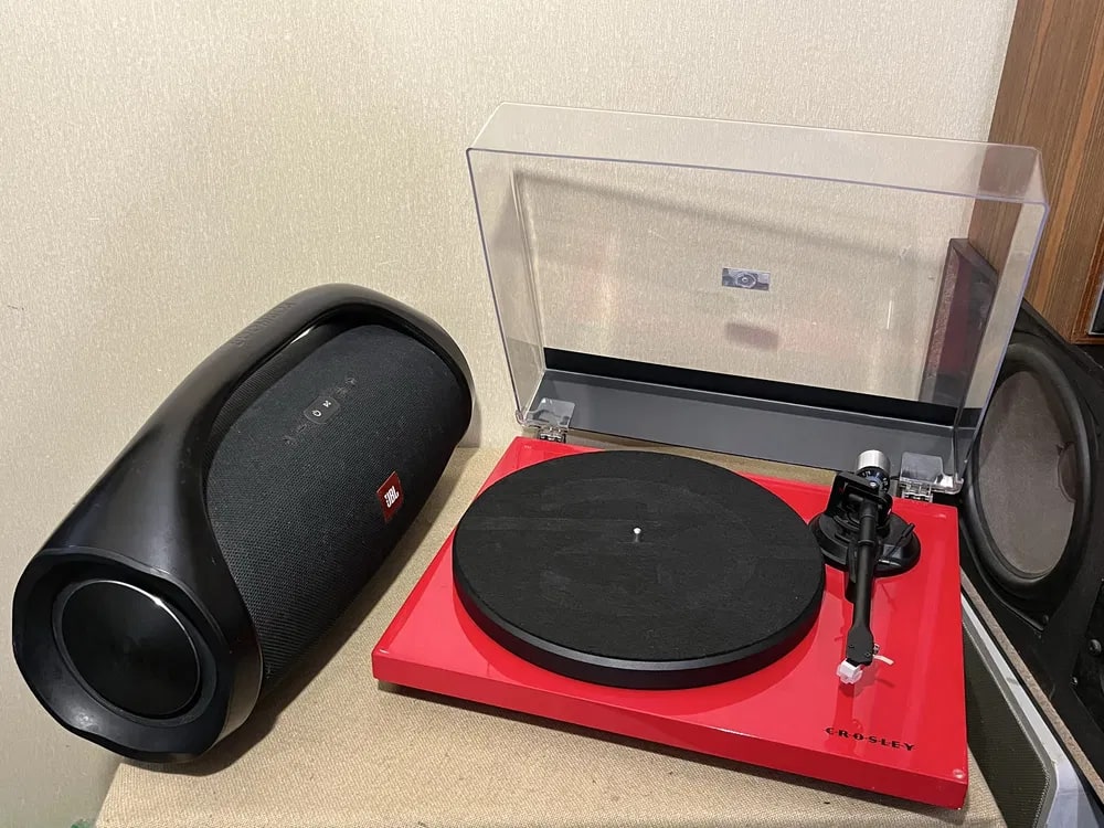 Crosley C6A-RE Rare Vintage Turntable Warranty Tested Belt Drive Phono