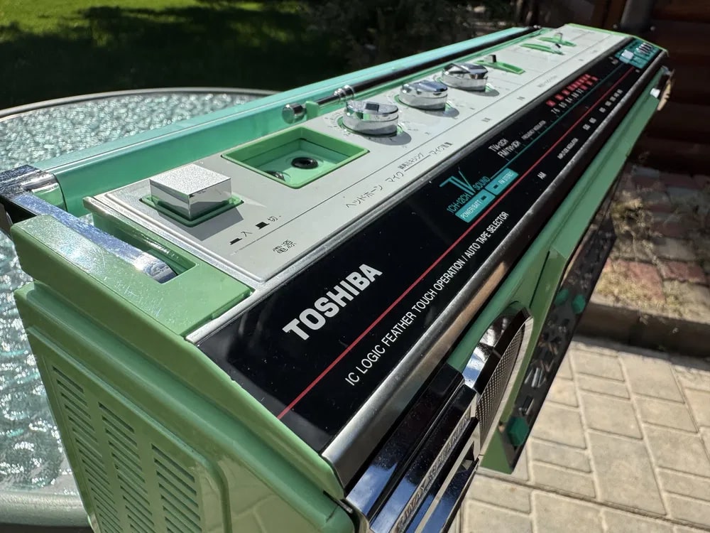 Toshiba RT-SW7 Rare Vintage MINT Boombox Serviced Warranty Working Serviced