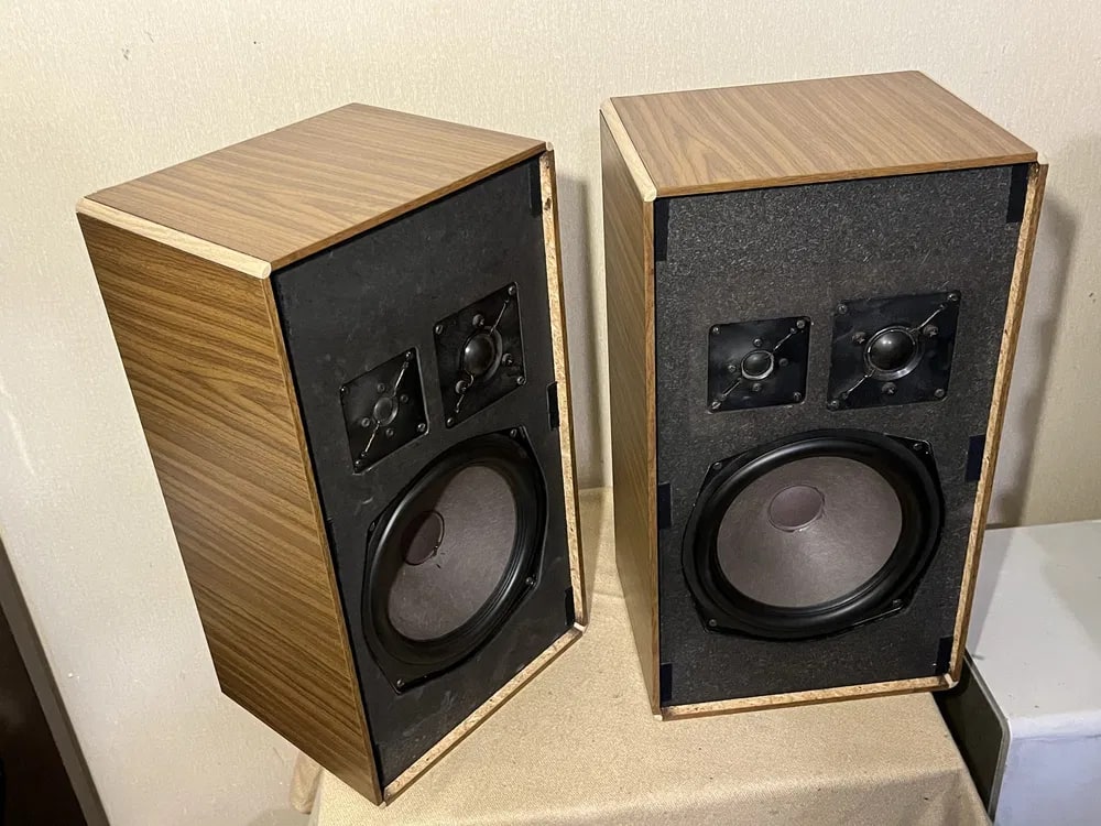 WHD W.Huber+Sohne GERARD 55 Rare Vintage 3-Way Speakers Tested Working Warranty