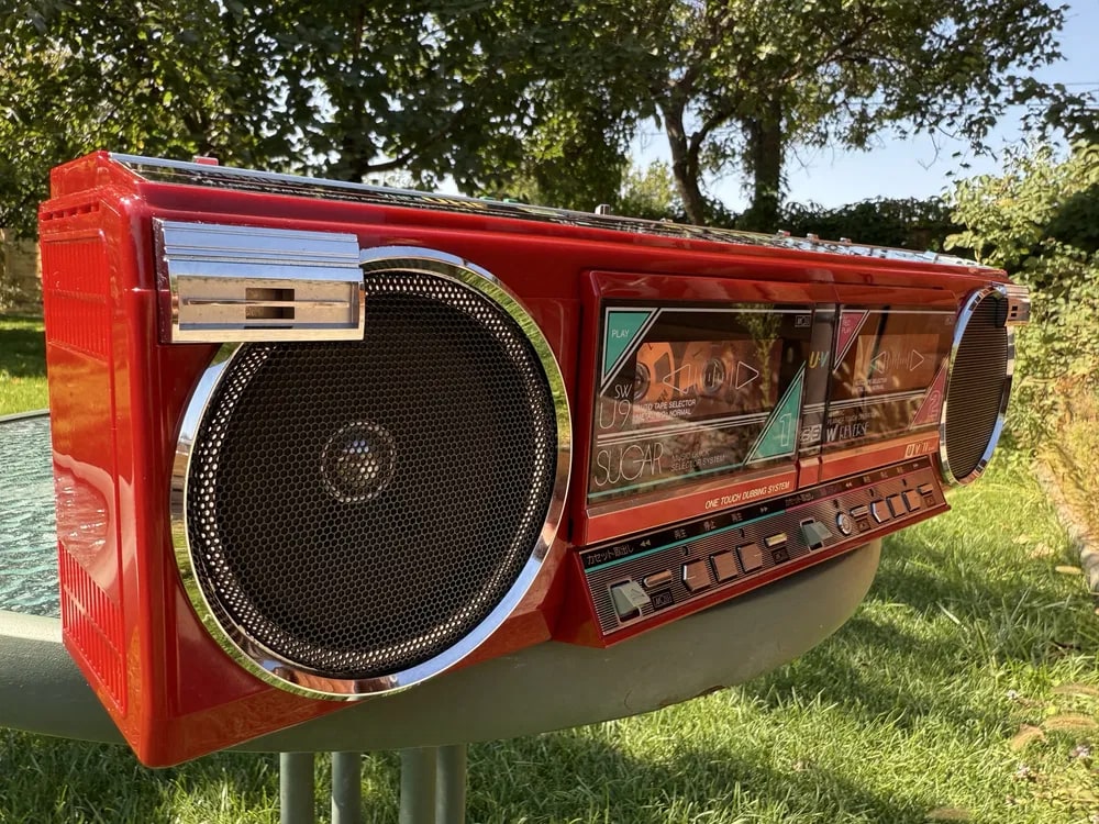 Toshiba RT-SW U9 Rare Vintage MINT Boombox Japan Getto blaster Warranty Serviced