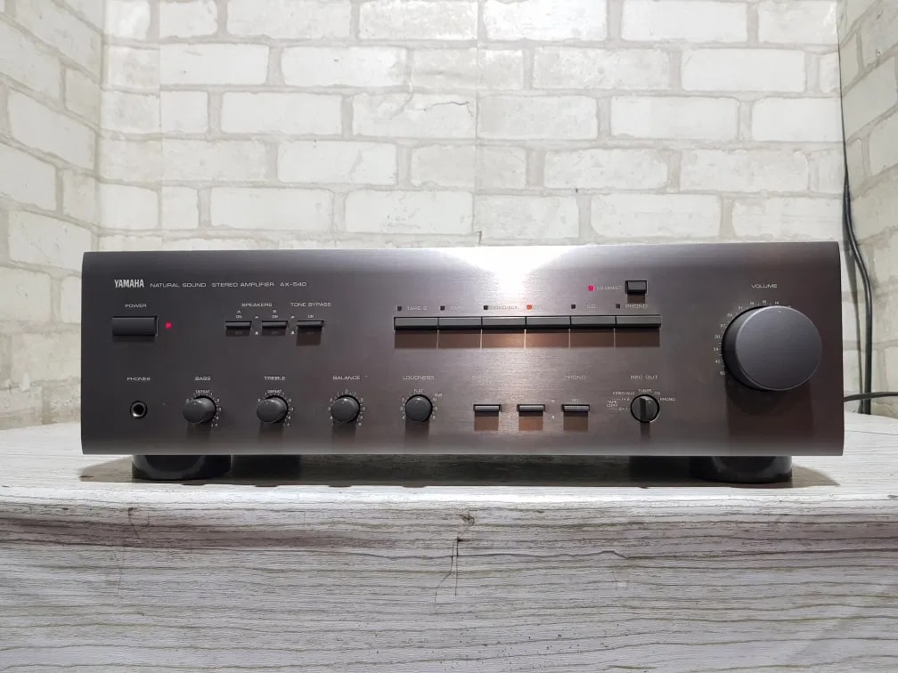 Yamaha AX-540 Rare Vintage Stereo Amplifier Tested Working Hi-Fi Japan
