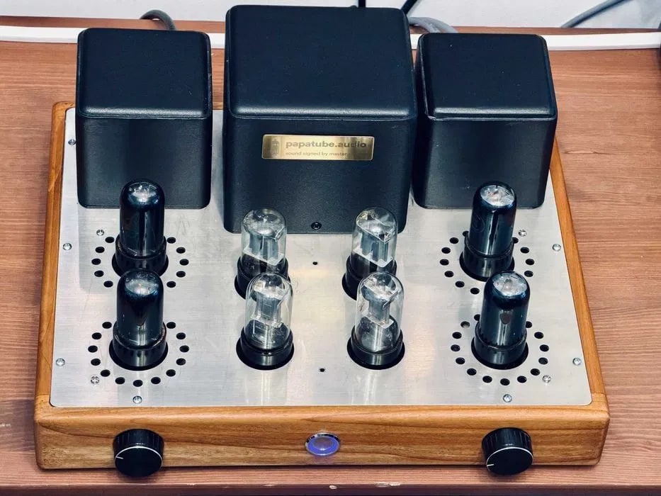 papatube.audio PP 6П6С (6V6) 2×12 Вт Rare Vintage Tube Amplifier Serviced