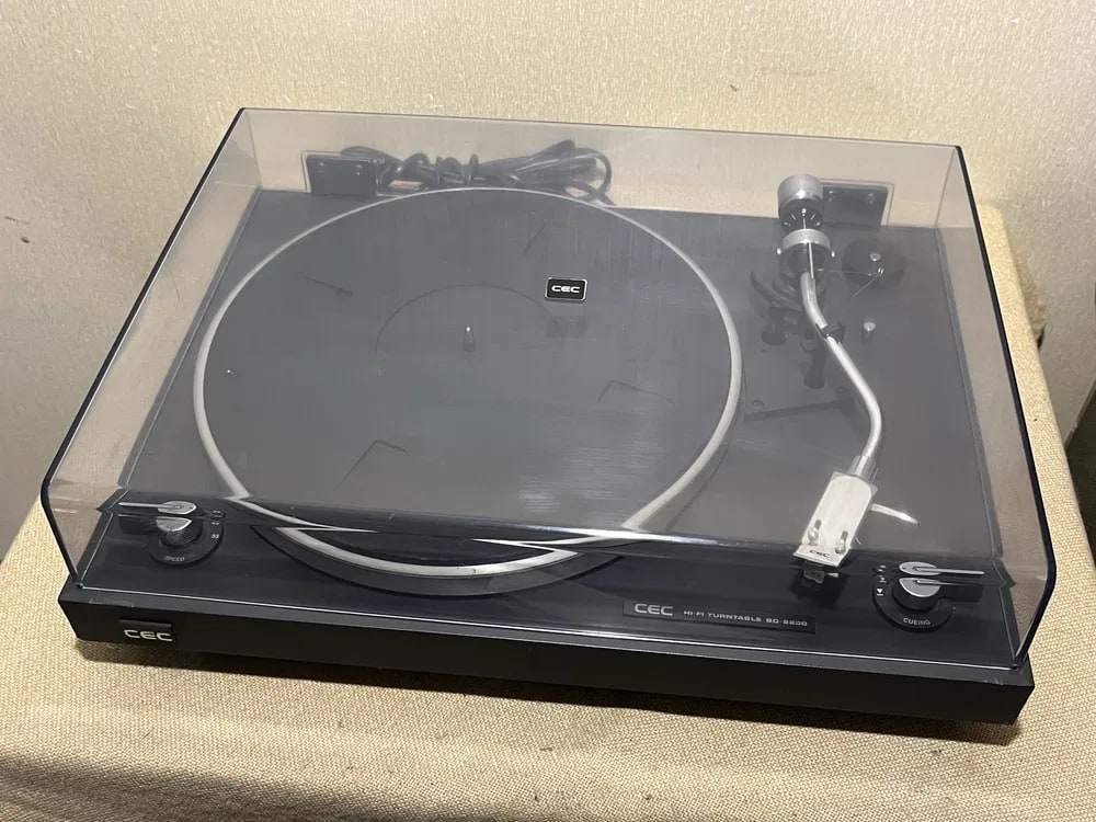 C.E.C. BD-2200 Rare Vintage Turntable Serviced Warranty Tested Serviced