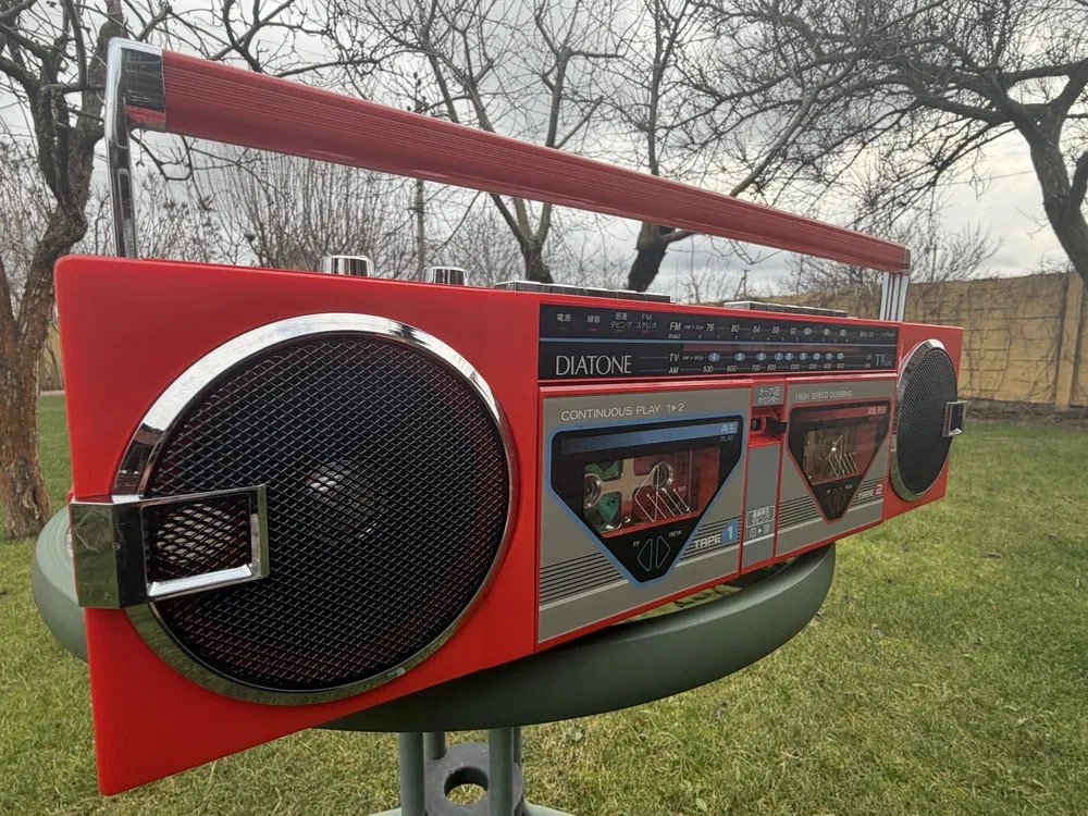 DIATONE MITSUBISHI Rare Vintage Mint Boombox Getto blaster Warranty Tested
