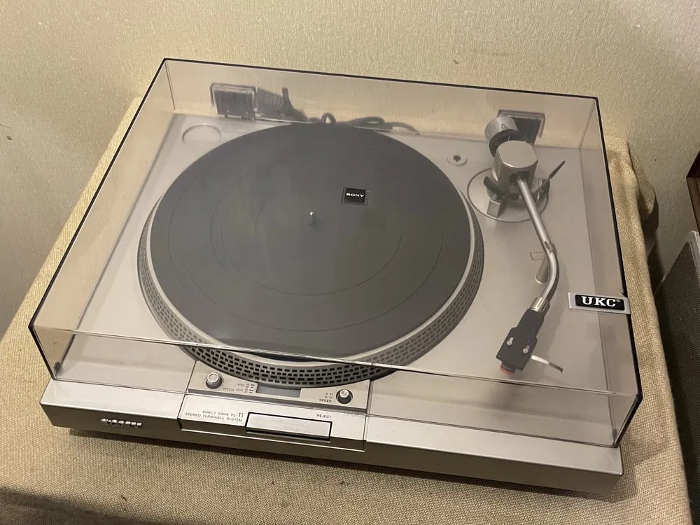 Sony PS-T1 Rare Vintage Turntable Warranty Tested Direct Drive Hi-Fi