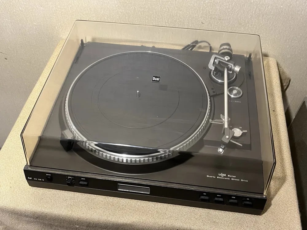 DUAL CS-728Q Rare Vintage Automatic Turntable Quartz Direct Drive Hi-Fi