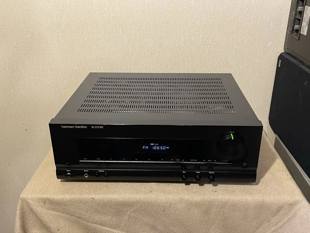 Harman/Kardon HK-3270 RDS Rare Vintage Stereo Receiver Serviced Warranty
