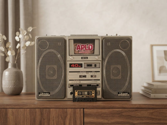 Sharp 9696H Rare Vintage Mint Boombox Getto blaster Warranty Working European