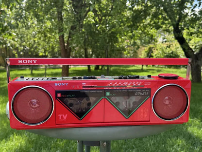 Sony CFS-W50 Rare Vintage MINT Boombox Tested Stereo Hi-Fi Analog