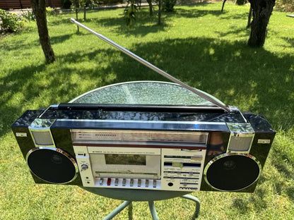 SANYO M7880K Rare Vintage Boombox Serviced Tested Serviced