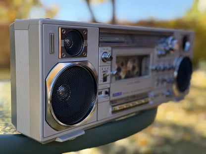 Sanyo M-7900K Rare Vintage Cassette Boombox Getto blaster Serviced