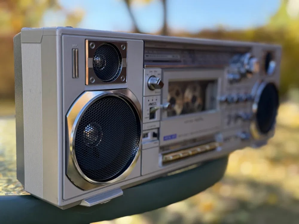 Sanyo M-7900K Rare Vintage Cassette Boombox Getto blaster Serviced Warranty