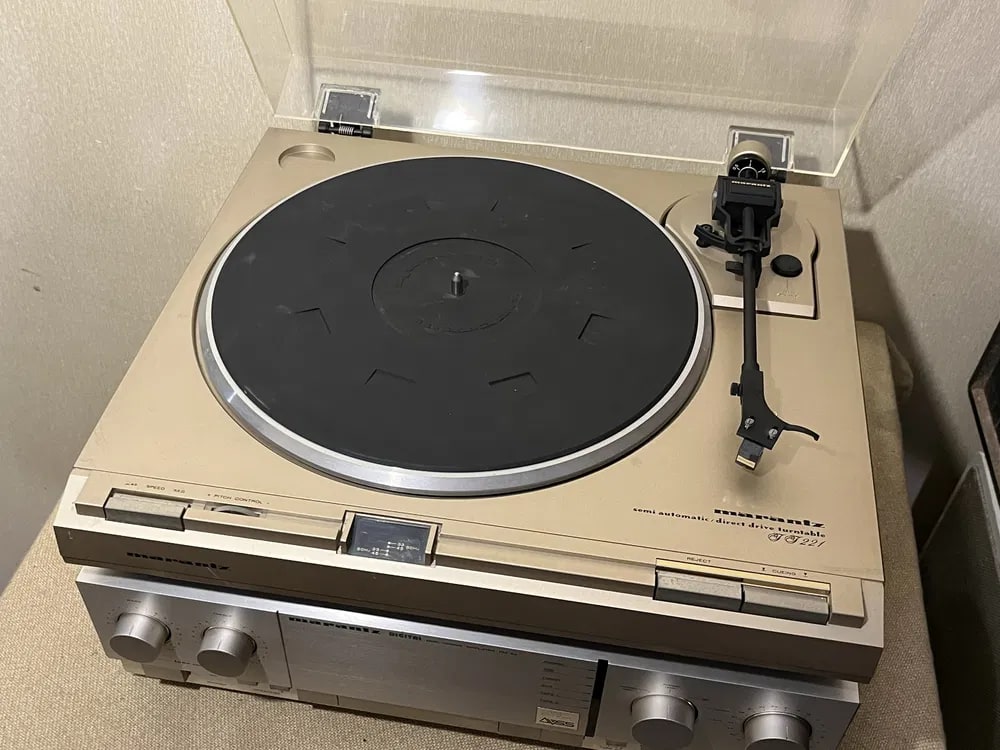 Marantz TT-221 / PM-54 Rare Vintage MINT Turntable Amplifier Set Warranty