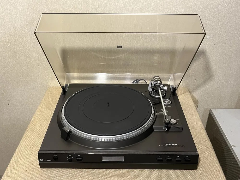 DUAL CS-728Q Rare Vintage Automatic Turntable Quartz Direct Drive Hi-Fi