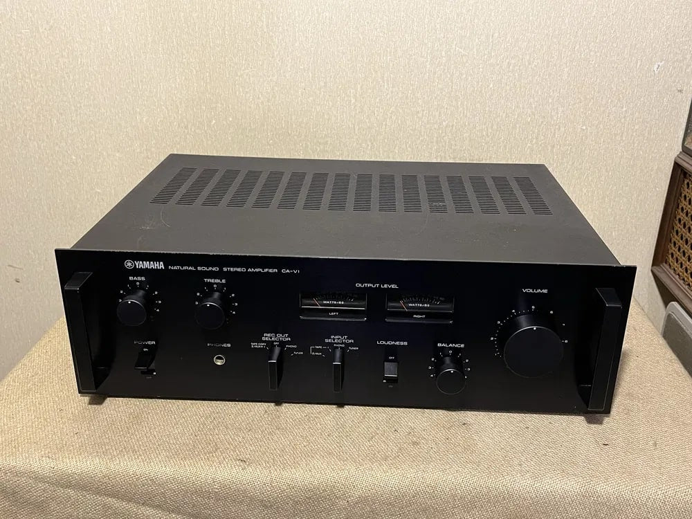 Yamaha CA-V1 Rare Vintage Stereo Amplifier Warranty Working Hi-Fi Phono