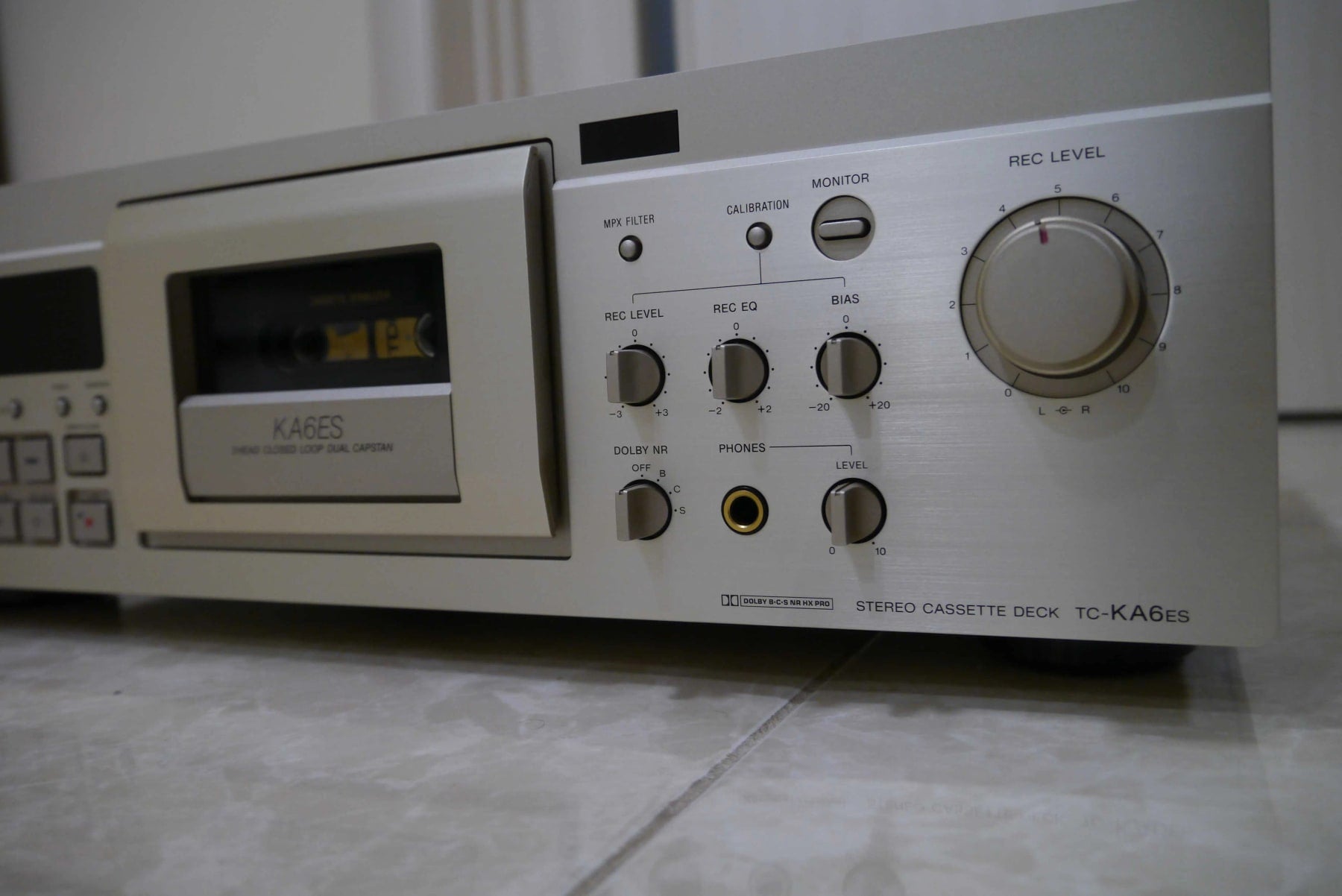 Sony TC-KA6ES Rare Vintage MINT Cassette Deck 220V Serviced  Warranty