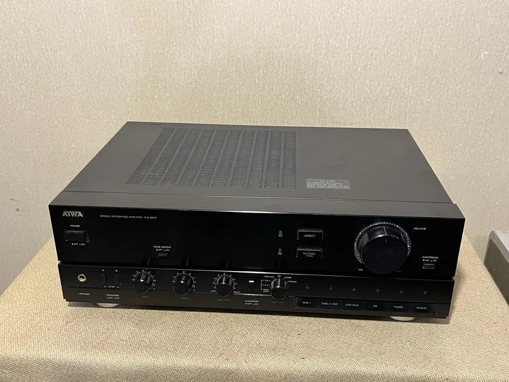 AIWA XA-007 Rare Vintage Integrated Amplifier Tested Hi-Fi Stereo Warranty